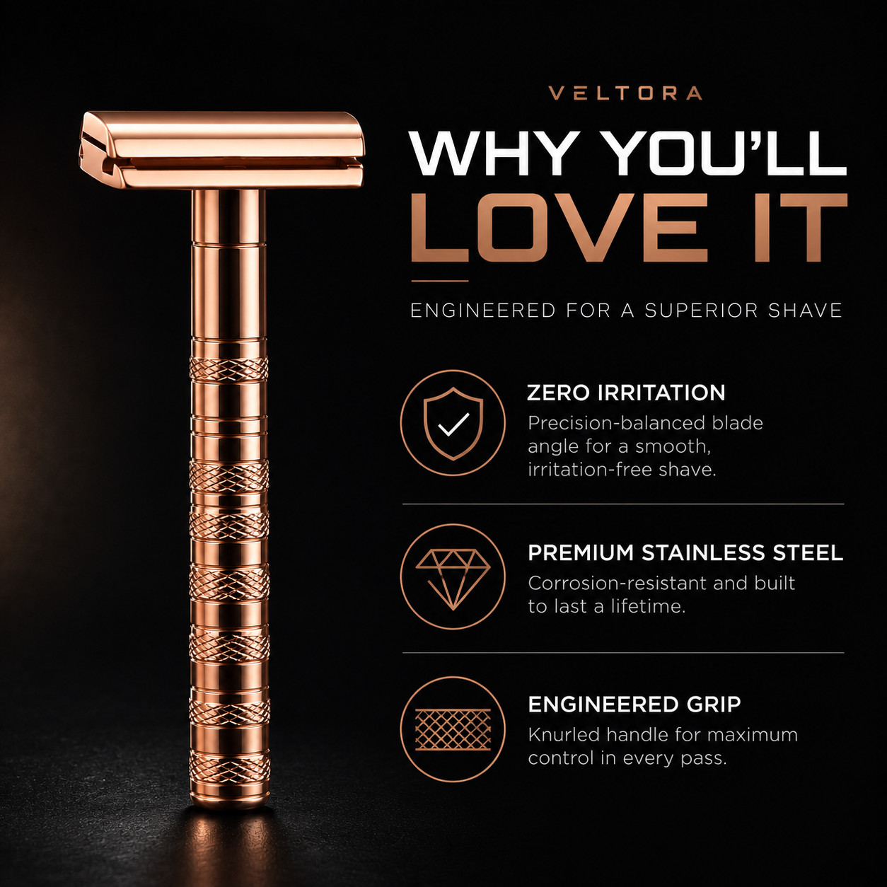 VELTORA VANTIS — ROSEGOLD EDITION